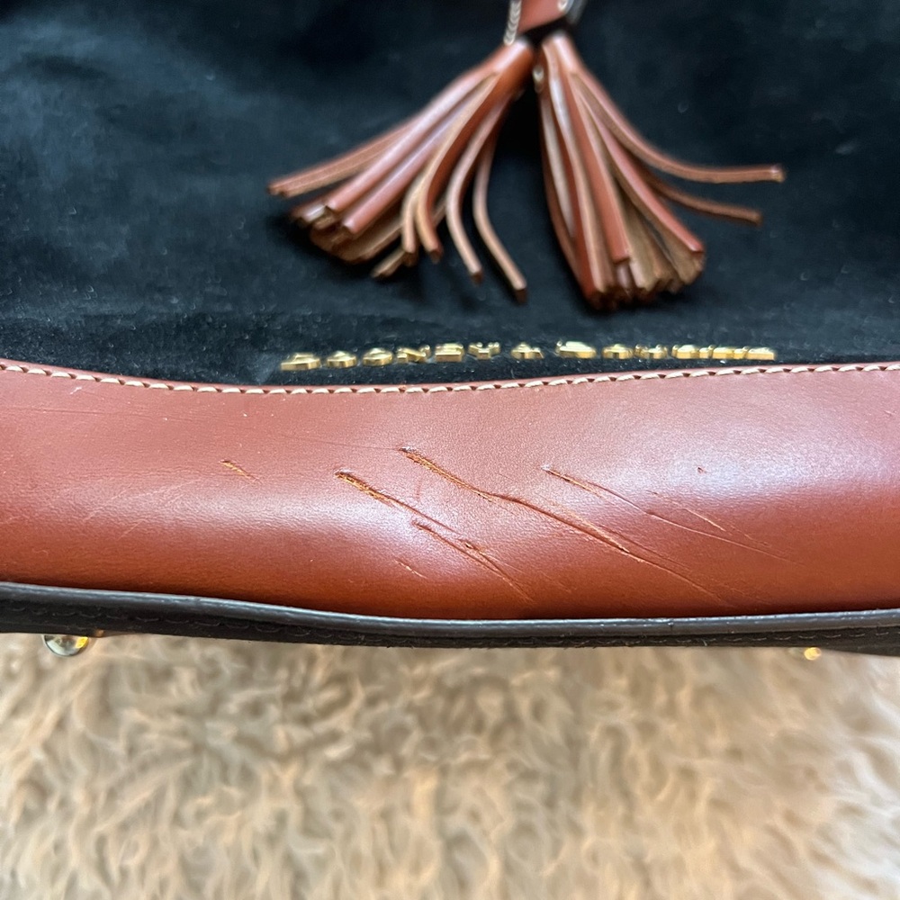 Dooney & Bourke Black Bucket Bag - Picture 8 of 8